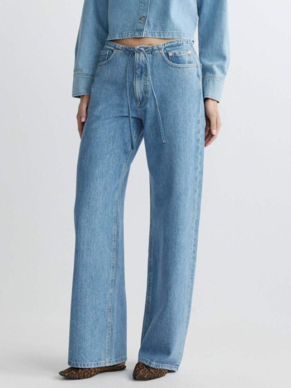 DL1961 Sienna Low Slung Wide Leg Jeans